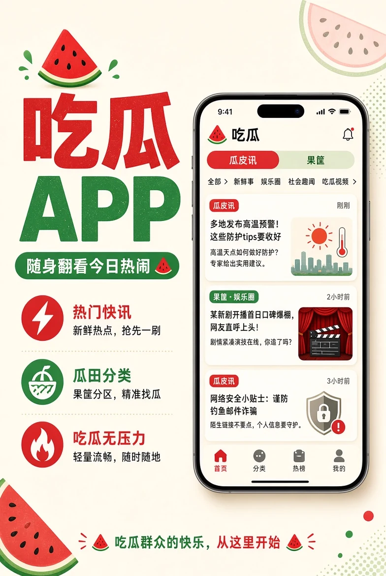 吃瓜APP移动阅读服务